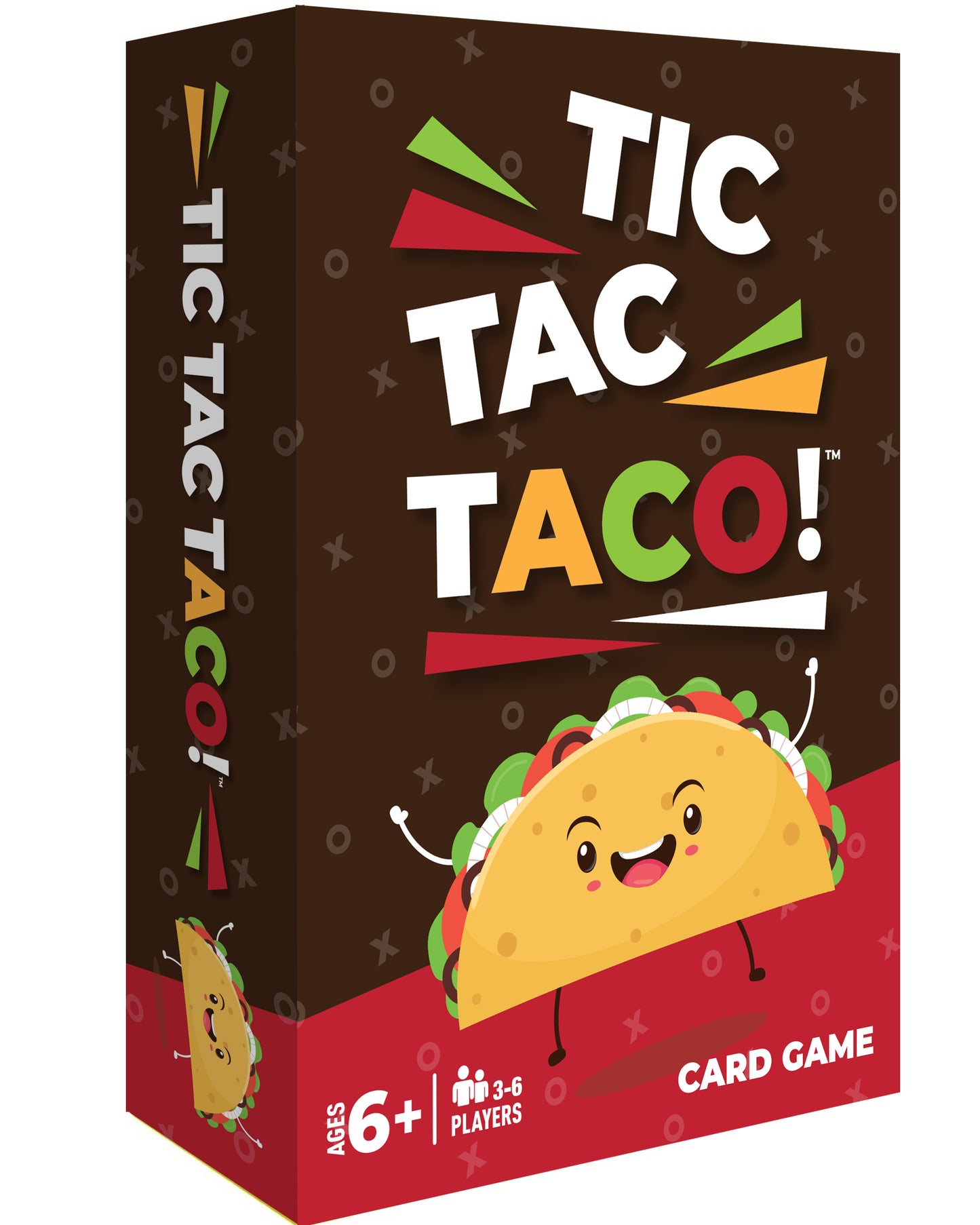 Tic Tac Taco - Fun Family Game Night - Playing Cards for Kids and Adults, Gifts - Ages 6 and Up, 3-6 Players, 30 min