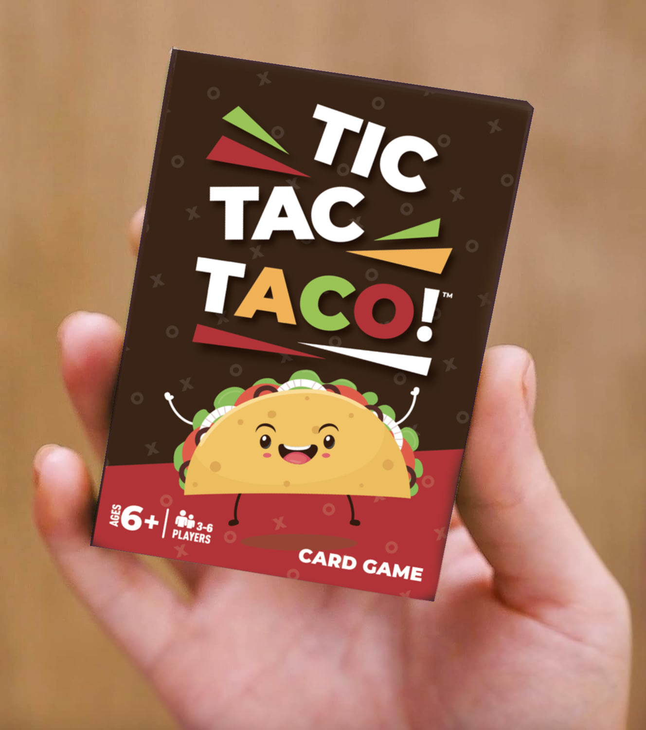 Tic Tac Taco - Fun Family Game Night - Playing Cards for Kids and Adults, Gifts - Ages 6 and Up, 3-6 Players, 30 min