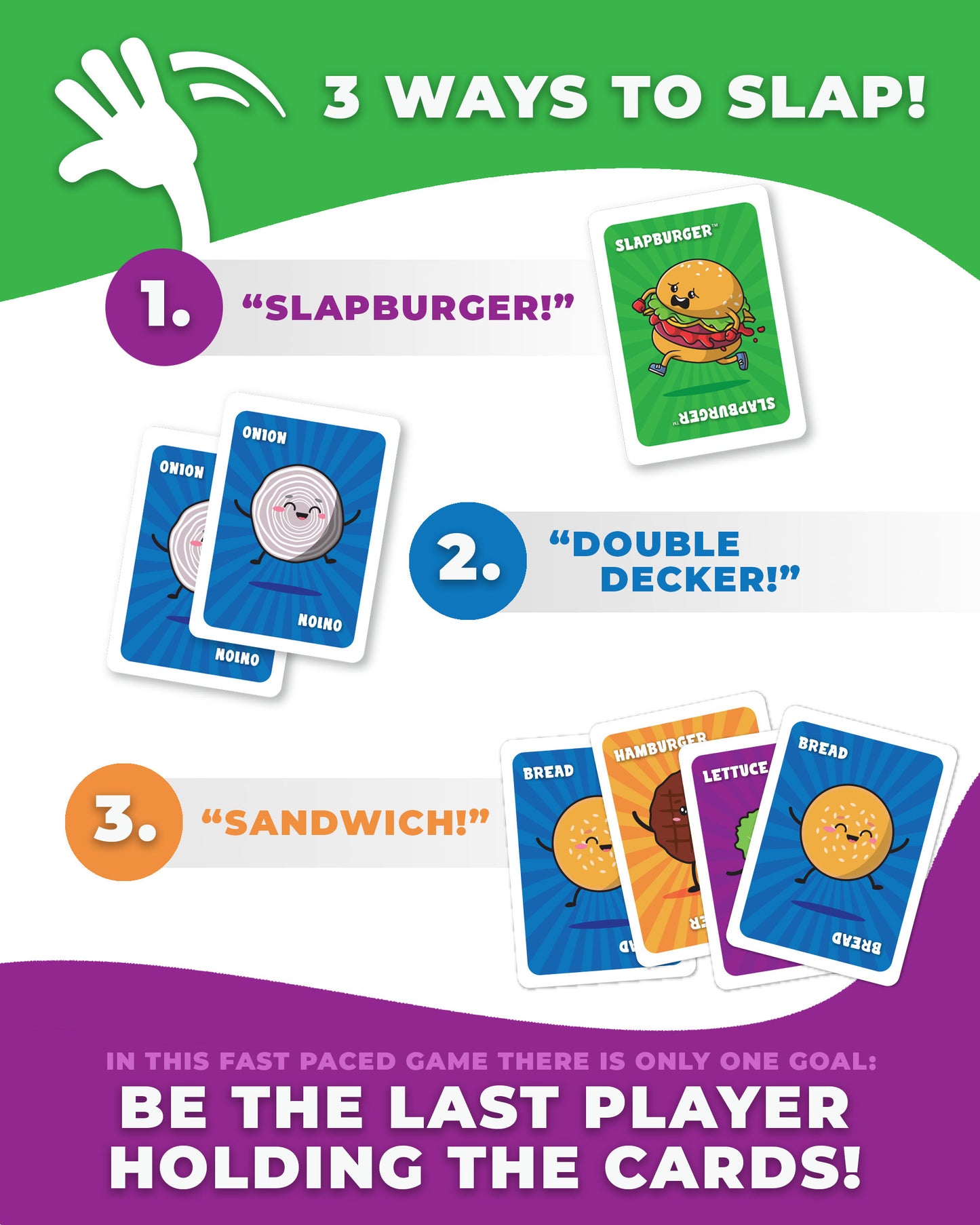 Slapburger | Hilarious, Addictive & Competitive Card Game