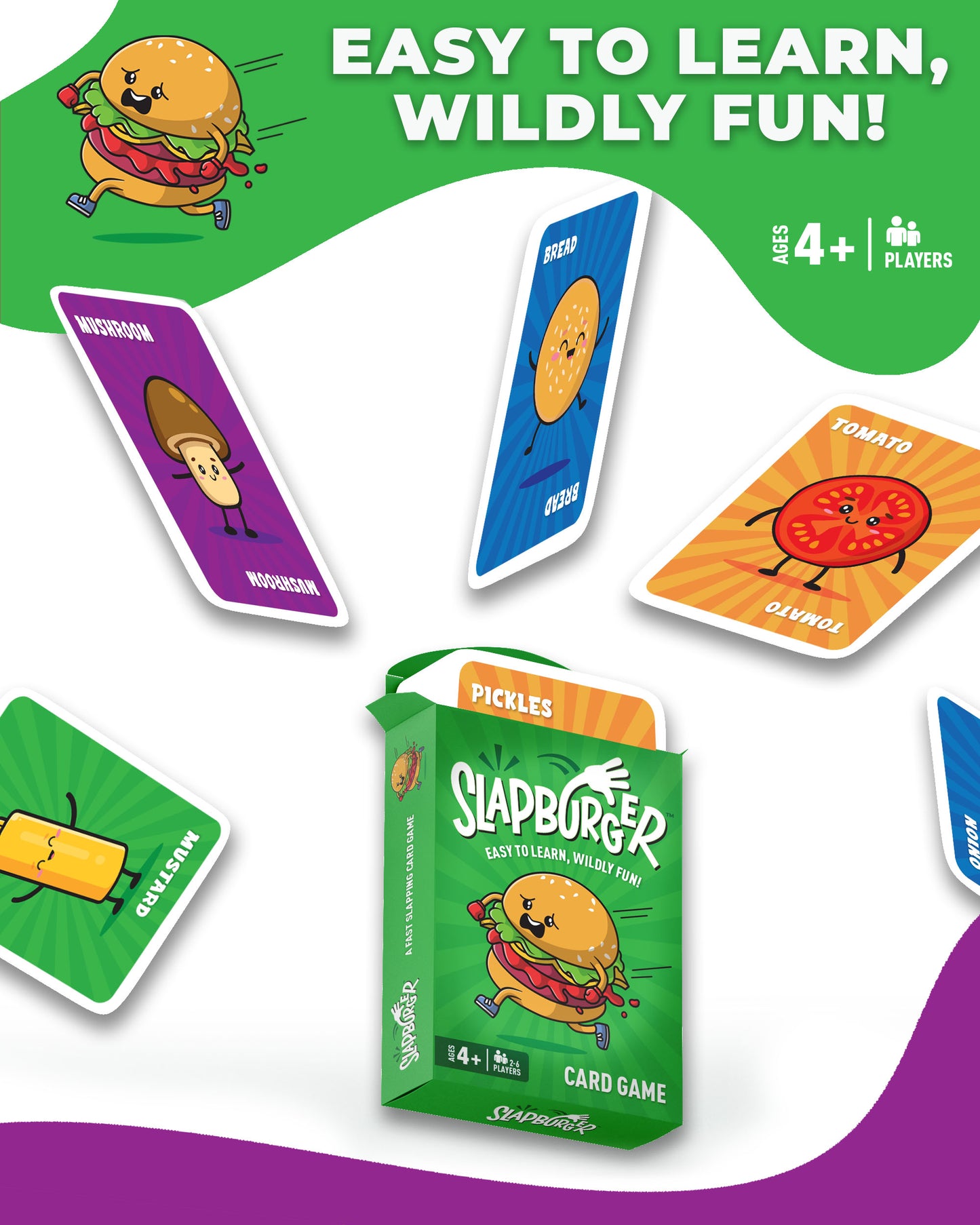 Slapburger | Hilarious, Addictive & Competitive Card Game